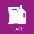 Piktogram plast